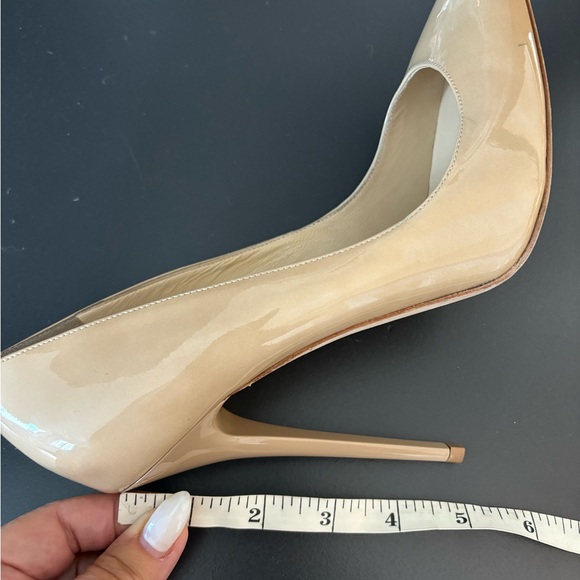 Jimmy Choo - Nude Anouk Patent heels  - 40.5 NEW - Picture 4 of 7